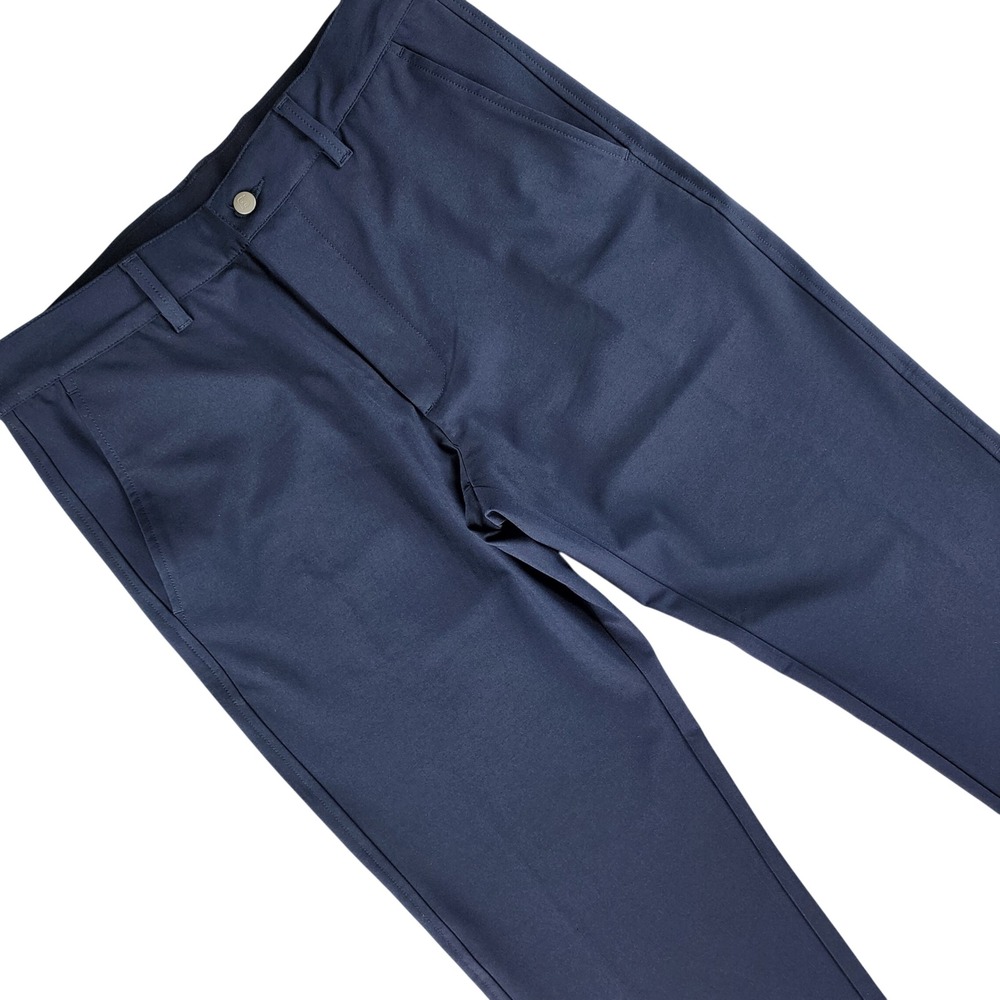 FootJoy‎ Golf Pants Mens Navy Stretch Performance Flat Front Athletic Chino